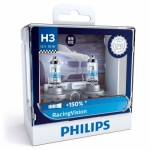  Philips Галогенная автомобильная лампа H3 Philips Racing Vision 55W (2шт.)